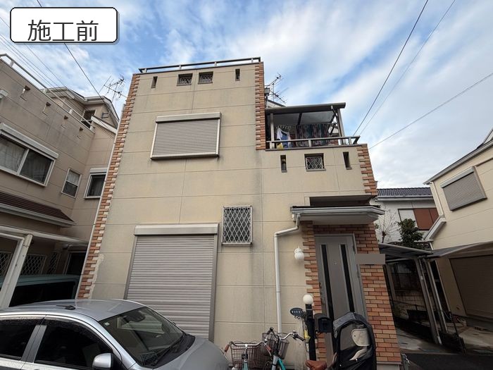 【八尾市高安町】色褪せたALC外壁が3回塗りで美しく復活！！