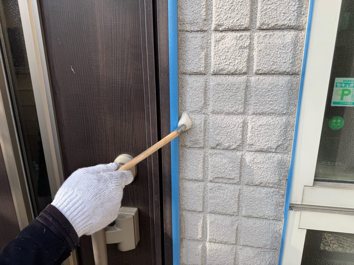 シーリング プライマー塗布
