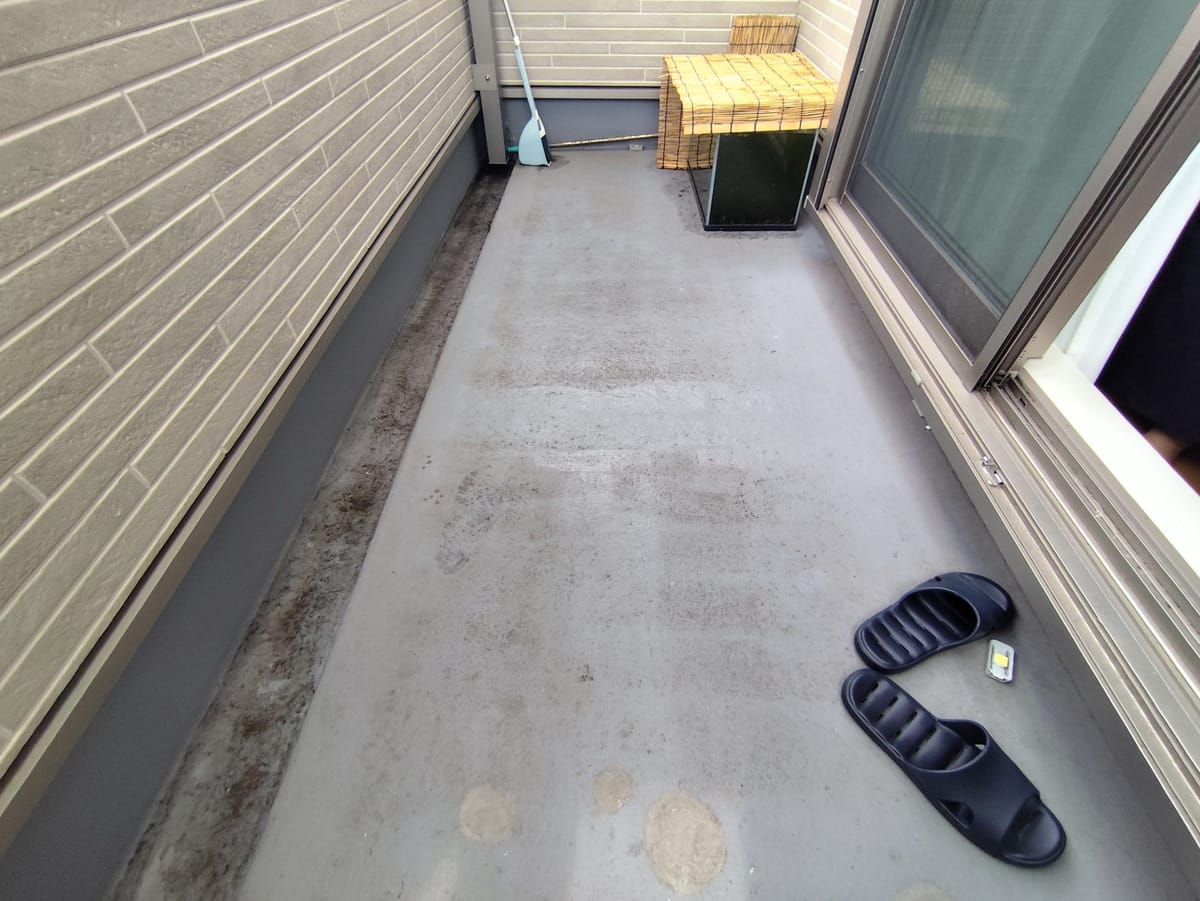 ベランダ 現状
