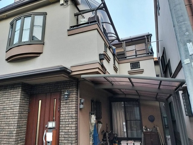 モルタル壁外観