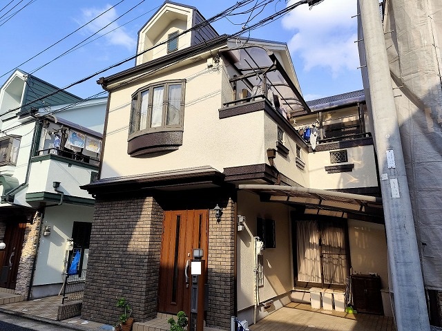 外壁塗装後写真