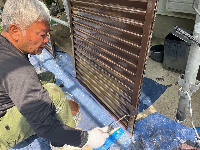 雨戸塗装