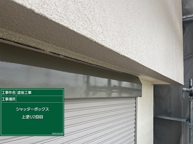 ボックス上塗り後