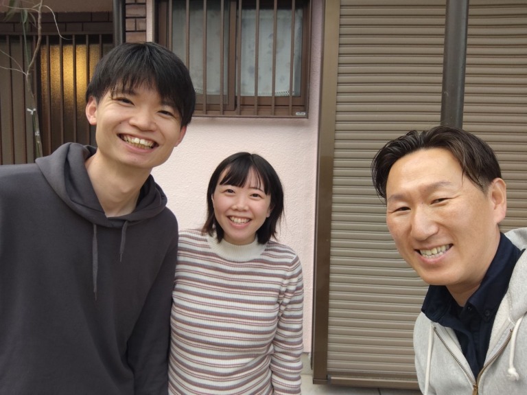 スリーショット