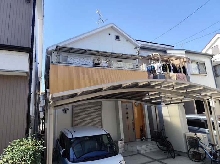 八尾市太子堂のH様邸 建物全体 施工後