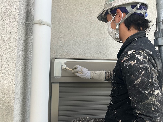 ボックス錆止め塗装