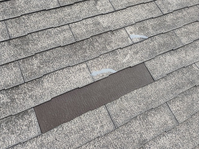 屋根の差し替えとコーキング