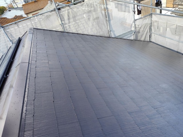 屋根施工後